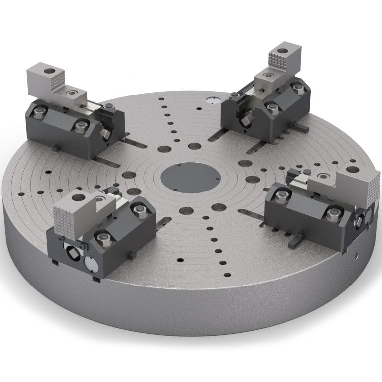 FBK/FBJ Series Face Plates With Boring Mill Jaws – Kitagawa